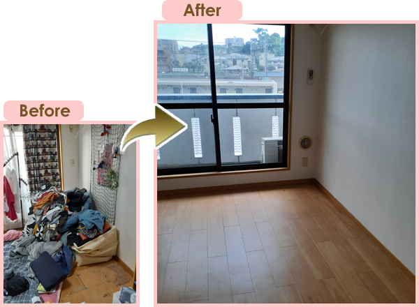片付けビフォーアフター1